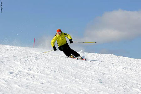 Down the hill