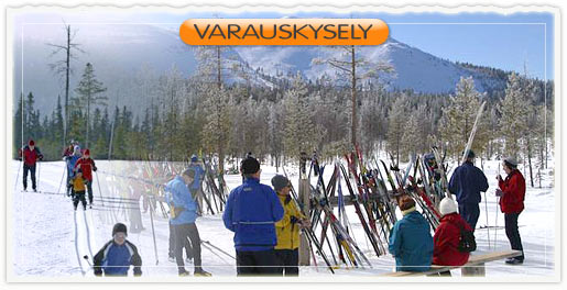 Cross country skiing in Ylläs Cross country skiing in Ylläs