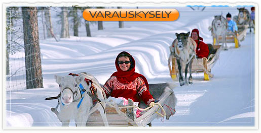 Oh what fun it is to ride � In a one-reindeer open sleigh