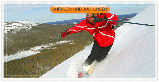 Enjoy powder skiing