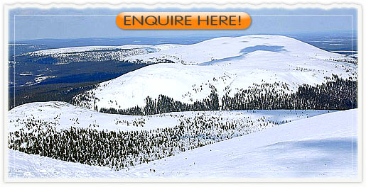 Magnificient scenery from Lapland